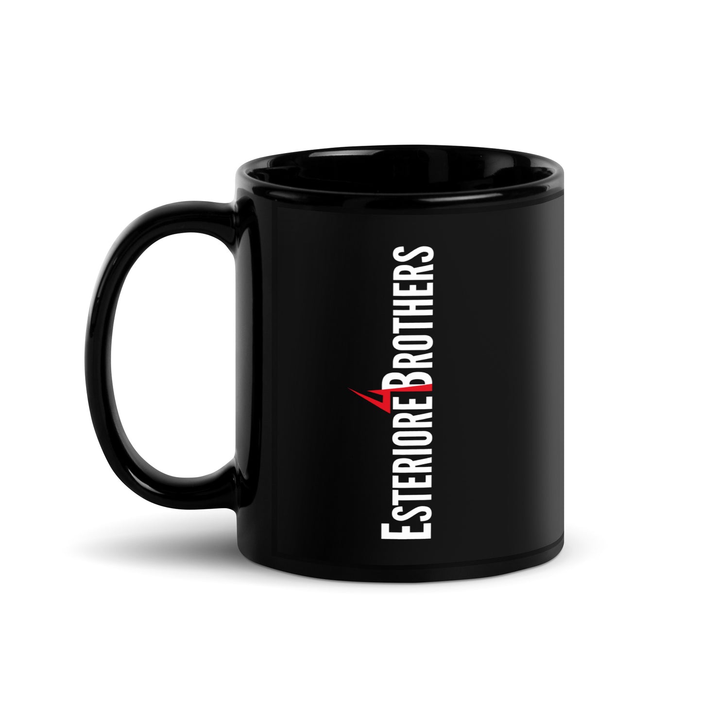 E4B - Black Glossy Mug