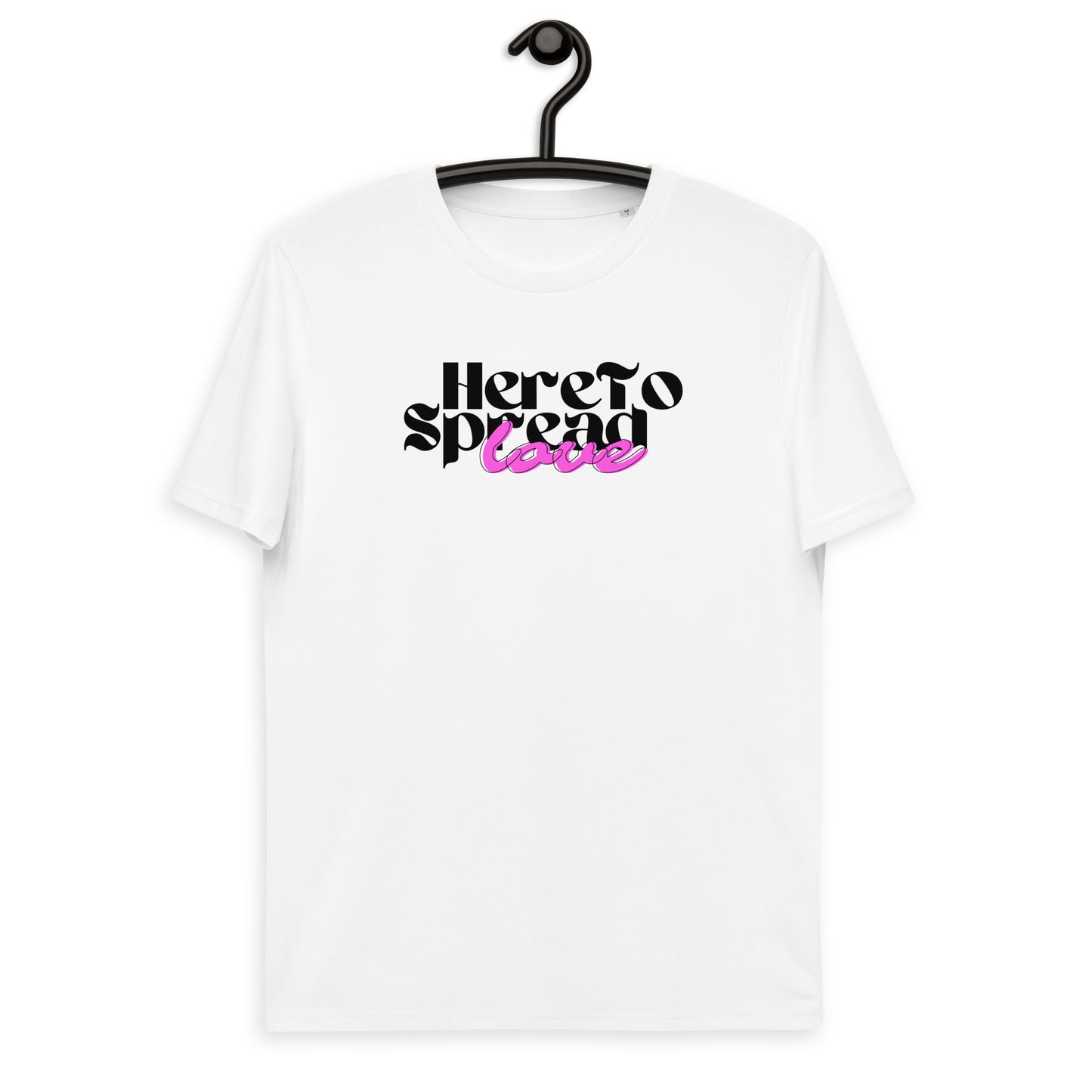 Here To Spread Love (White) - T-Shirt